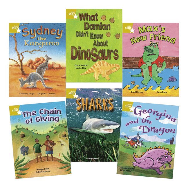 Learn at Home:Star Reading Gold Level Pack (5 fiction and 1 non-fiction book) 1
