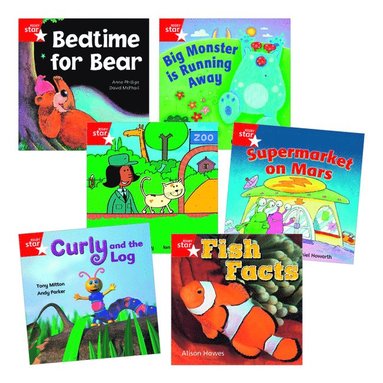 bokomslag Learn at Home:Star Reading Red Level Pack (5 fiction and 1 non-fiction book)