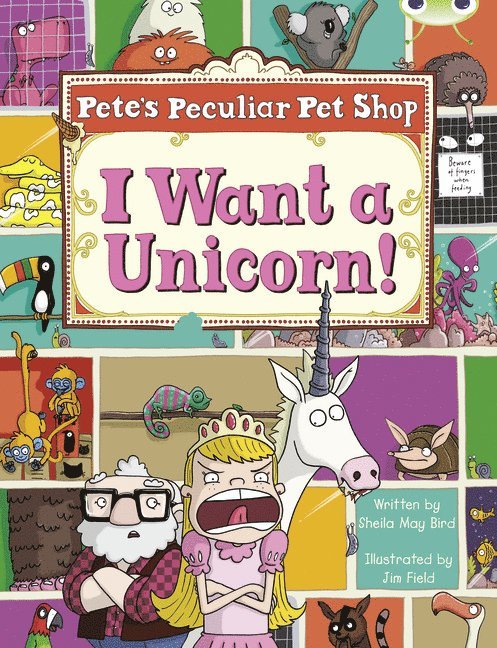 Bug Club Purple B/2C Pete's Peculiar Pet Shop: I Want a Unicorn 6-pack 1