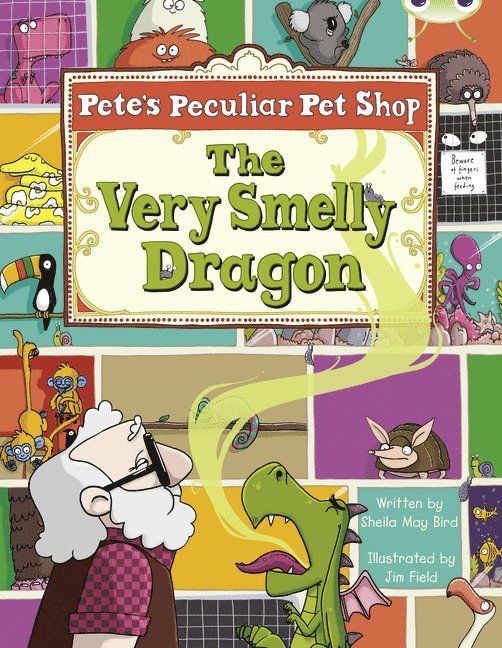 Bug Club Gold A/2B Pete's Peculiar Pet Shop: The Very Smelly Dragon 6-pack 1