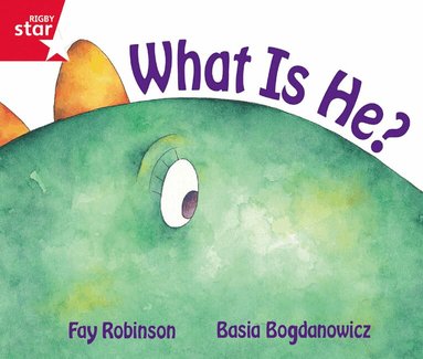 Rigby Star  Guided Reception Red Level:  What is He? Pupil Book (single), Häftad