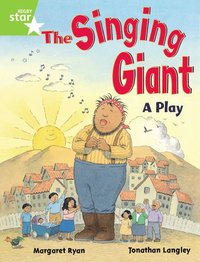 bokomslag Rigby Star Guided 1 Green Level: The Singing Giant, Play, Pupil Book (single)
