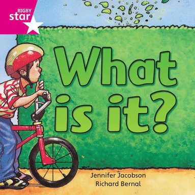 bokomslag Rigby Star Independent Pink Reader 7: What is it?