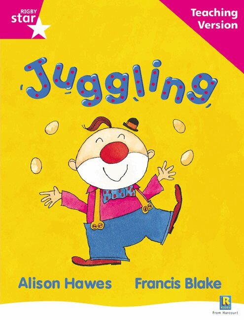Rigby Star Guided Reading Pink Level: Juggling Teaching Version, Häftad. Tillgänglighet: Lägg i varukorg