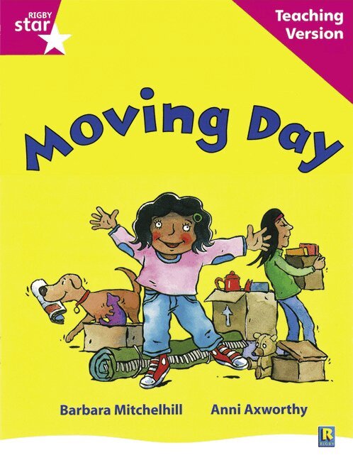 Rigby Star Guided Reading Pink Level: Moving Day Teaching Version, Häftad. Tillgänglighet: Lägg i varukorg