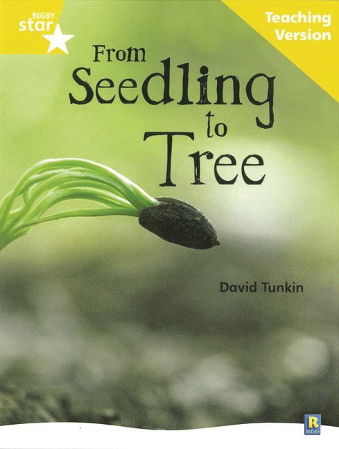 Rigby Star Non-fiction Guided Reading Yellow Level: From Seedling to Tree Teaching Version 1