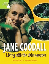 bokomslag Rigby Star Gui Quest Year 2 Lime Level: Jane Goodall: Living With Chimpanzees Reader Sgle