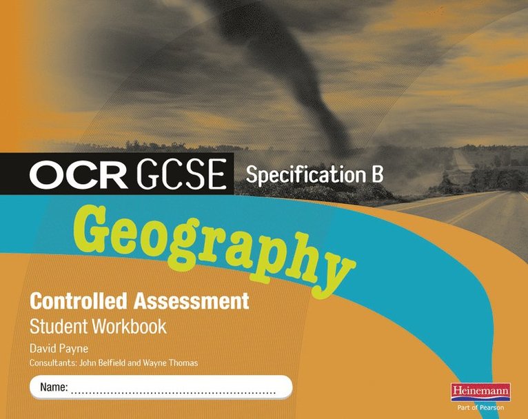 David Payne - OCR GCSE Geography B Controlled Assessment Student Workbook, Häftad