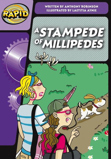 Anthony Robinson - Rapid Phonics Step 3: A Stampede of Millipedes (Fiction), Häftad