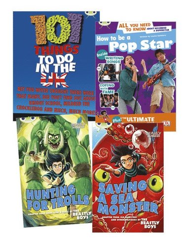 bokomslag Learn to Read at Home with Bug Club Blue Pack (2 fiction and 2 non-fiction)