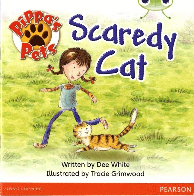 Bug Club Guided Fiction Year 1 Yellow B Pippa's Pets: Scaredy Cats 1