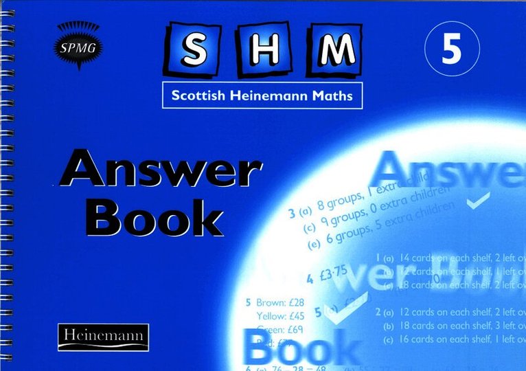 SCOTTISH HEINEMANN MATHS YEAR 5 ANSWER BOOK