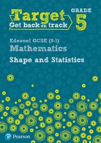 bokomslag Target Grade 5 Edexcel GCSE (9-1) Mathematics Shape and Statistics Workbook