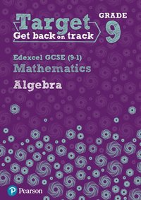 bokomslag Target Grade 9 Edexcel GCSE (9-1) Mathematics Algebra Workbook