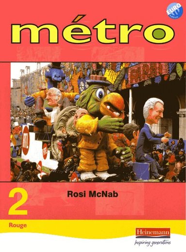 Rosi McNab - Metro 2 Rouge Pupil Book Euro Edition, Häftad