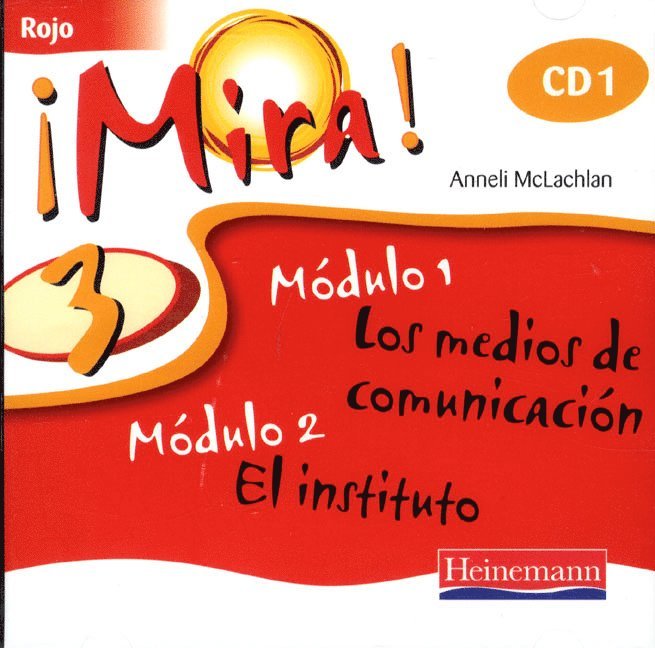 Mira 3 Rojo Audio CD (Pack of 3) 1