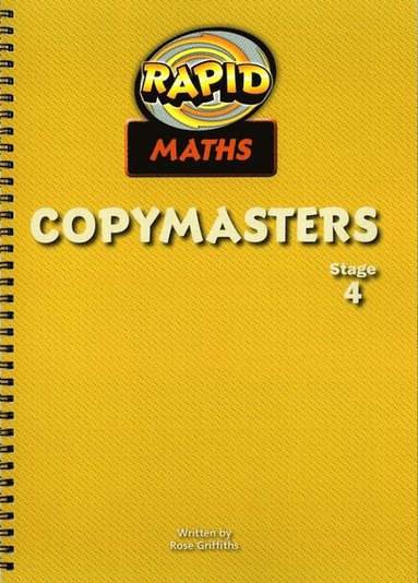 bokomslag Rapid Maths: Stage 4 Photocopy Masters