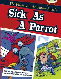 bokomslag Bug Club Guided Fiction Year Two Gold B Sick as a Parrot