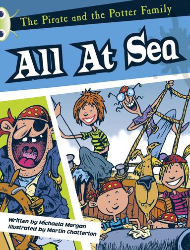 bokomslag Bug Club Guided Fiction Year Two White A All at Sea