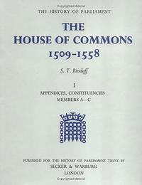 bokomslag The History of Parliament: The House of Commons, 1509-1558 [3 vols]