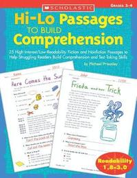 bokomslag Hi-Lo Passages to Build Comprehension: Grades 3-4