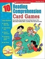 bokomslag 10 Reading Comprehension Card Games