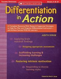 bokomslag Differentiation in Action: A Complete Resource with Research-Supported Strategies to Help You Plan and Organize Differentiated Instruction and Achieve