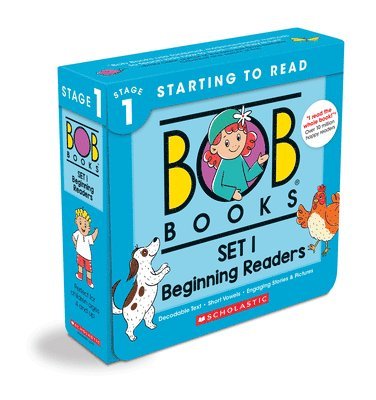 bokomslag Bob Books: Set 1 - Beginning Readers Box Set (12 Books)