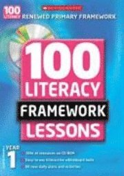 bokomslag 100 New Literacy Framework Lessons for Year 1 with CD-Rom