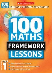 bokomslag 100 New Maths Framework Lessons for Year 1