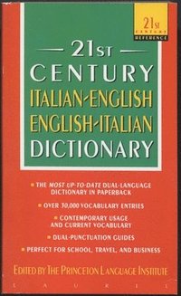 bokomslag 21st Century Italian-English/English-Italian Dictionary