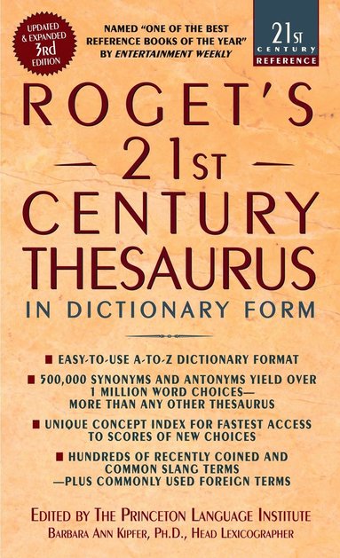 bokomslag Roget's 21st Century Thesaurus, Third Edition