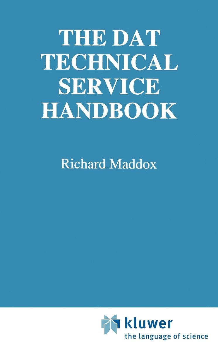 Richard Maddox - Dat Technical Service Handbook, Inbunden