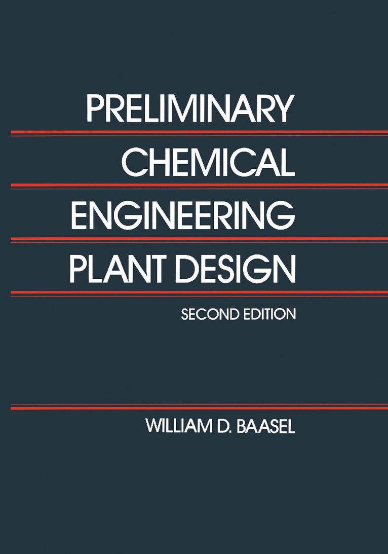 Preliminary Chemical Engineering Plant Design 1