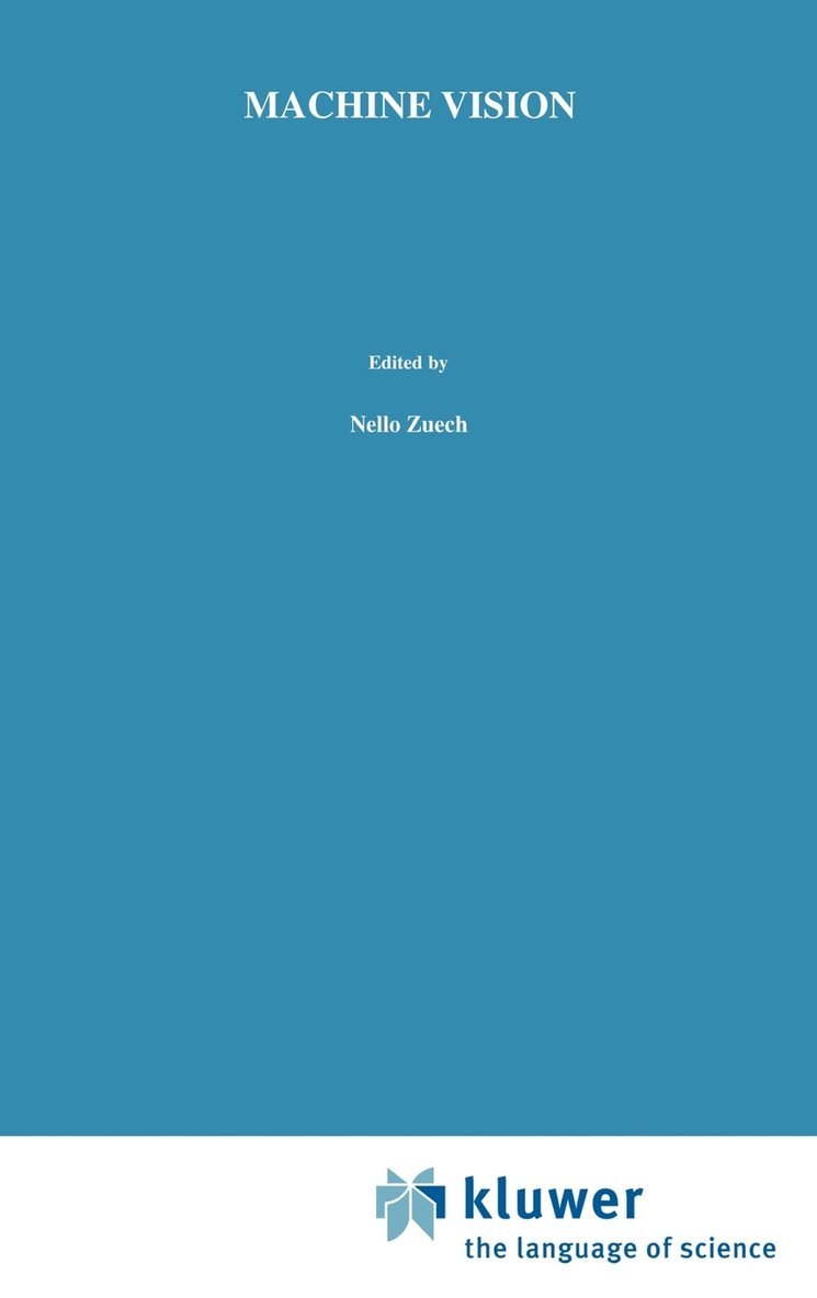 Richard K. Miller, Nello Zeuch, Nello Zuech - Machine Vision, Inbunden