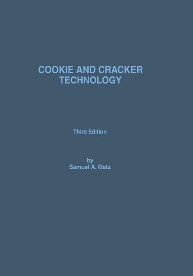 bokomslag Cookie and Cracker Technology