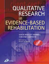 bokomslag Qualitative Research in Evidence-Based Rehabilitation