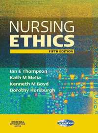 bokomslag Nursing Ethics