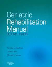 bokomslag Geriatric Rehabilitation Manual