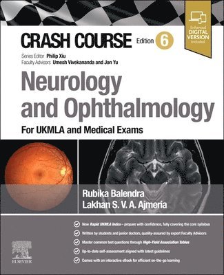 bokomslag Crash Course Neurology and Ophthalmology