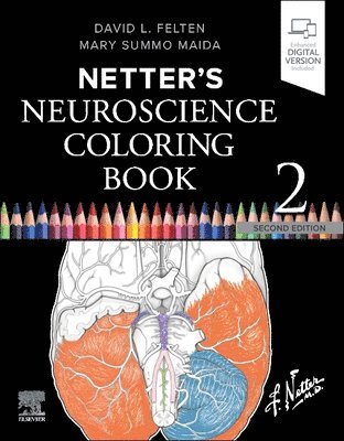 bokomslag Netter's Neuroscience Coloring Book