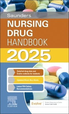 bokomslag Saunders Nursing Drug Handbook 2025