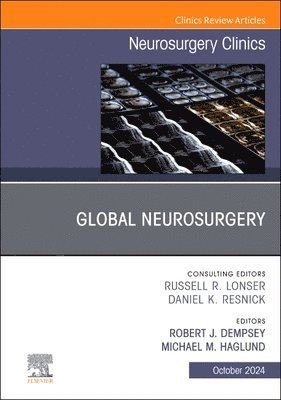 bokomslag Global Neurosurgery, An Issue of Neurosurgery Clinics of North America