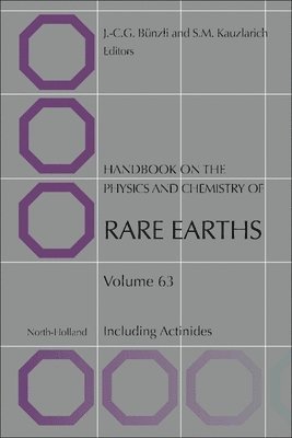 bokomslag Handbook on the Physics and Chemistry of Rare Earths