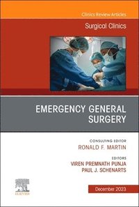 bokomslag Emergency General Surgery, An Issue of Surgical Clinics