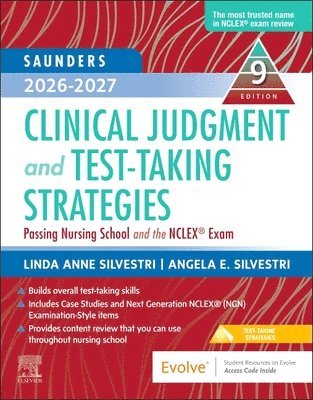 bokomslag Saunders 2026-2027 Clinical Judgment and Test-Taking Strategies