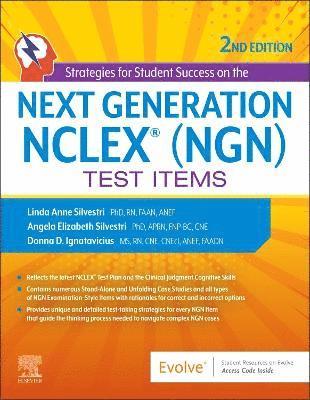 Linda Anne Silvestri, Angela Silvestri, Donna D. Ignatavicius, USA) Silvestri, Linda Anne (Nursing Instructor, University of Nevada, Las Vegas Las, Nevada; President, Nursing Reviews, Inc. and Professional Nursing Seminars, Inc. Henderson, Nevada; Elsevier Next Generation NCLEX® (NGN) Thought Leader, USA) Silvestri, Angela (Assistant Professor, Touro University Nevada-School of Nursing, USA) Ignatavicius, Donna D. (Speaker and Curriculum Consultant for Academic Nursing Programs; Founder, Boot Camp for Nurse Educators; President, DI Associates, Inc. Littleton, Colorado, Donna D Ignatavicius - Strategies for Student Success on the Next Generation NCLEX� (NGN) Test Items, Häftad