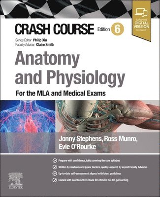 bokomslag Crash Course Anatomy and Physiology