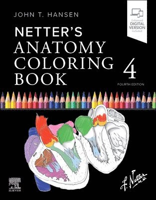 bokomslag Netter's Anatomy Coloring Book