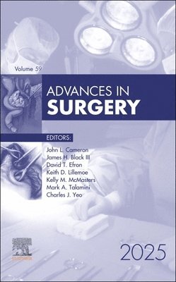 bokomslag Advances in Surgery, 2025